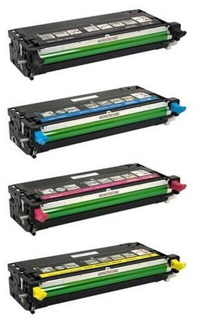 Alt view image 2 of 7 - SuppliesMAX Compatible Replacement for Dell 3130CN/3130CND Toner Cartridge Combo Pack (BK/C/M/Y) (3130CN4AL)