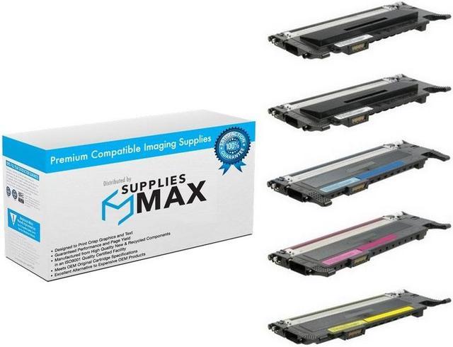SuppliesMAX Compatible for Samsung Toner Cartridge Pack (2-BK/1-C/M/Y) (CLT-K407S_2PK_1PK/CLT-P407A_1PKMP) Toner Cartridges (Aftermarket) - Newegg.com