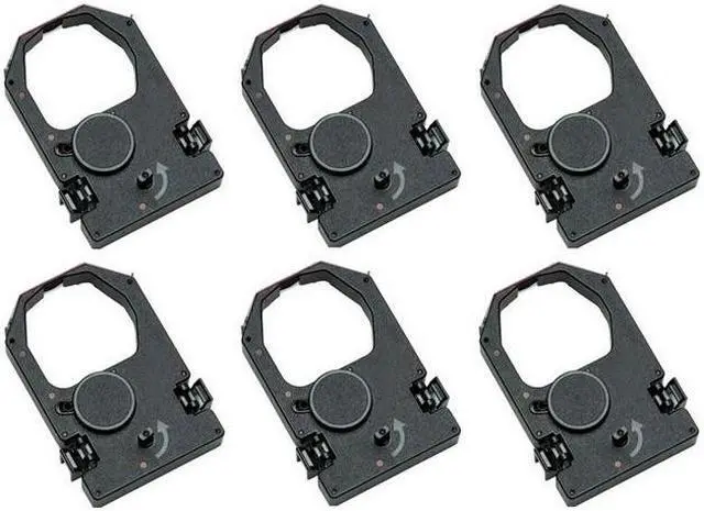 Alt view image 2 of 7 - SuppliesMAX Compatible Replacement for NCR 7156/7158/7450/7452 Black Printer Ribbons (6/PK) (65190)
