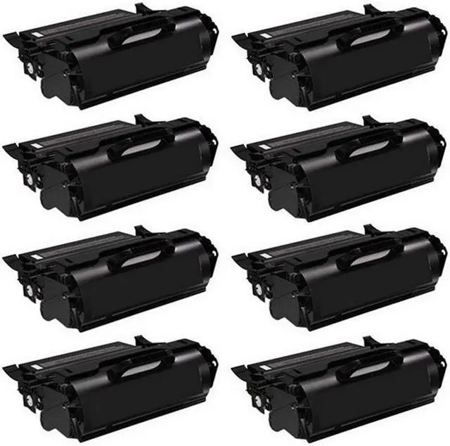 Alt view image 2 of 7 - SuppliesMAX Compatible Replacement for Lexmark T650/T652/T654/T656/TS-654/TS-656 Series Jumbo High Yield Toner Cartridge (8/PK-40000 Page Yield) (T650A11EJ_8PK)