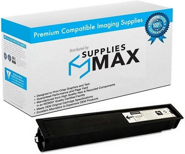 Main image of SuppliesMAX Compatible Replacement for Toshiba e-STUDIO 2040C/e-STUDIO 2540C/e-STUDIO 3540C/e-STUDIO 4540C Black Toner Cartridge (34200 Page Yield) (T-FC25K)