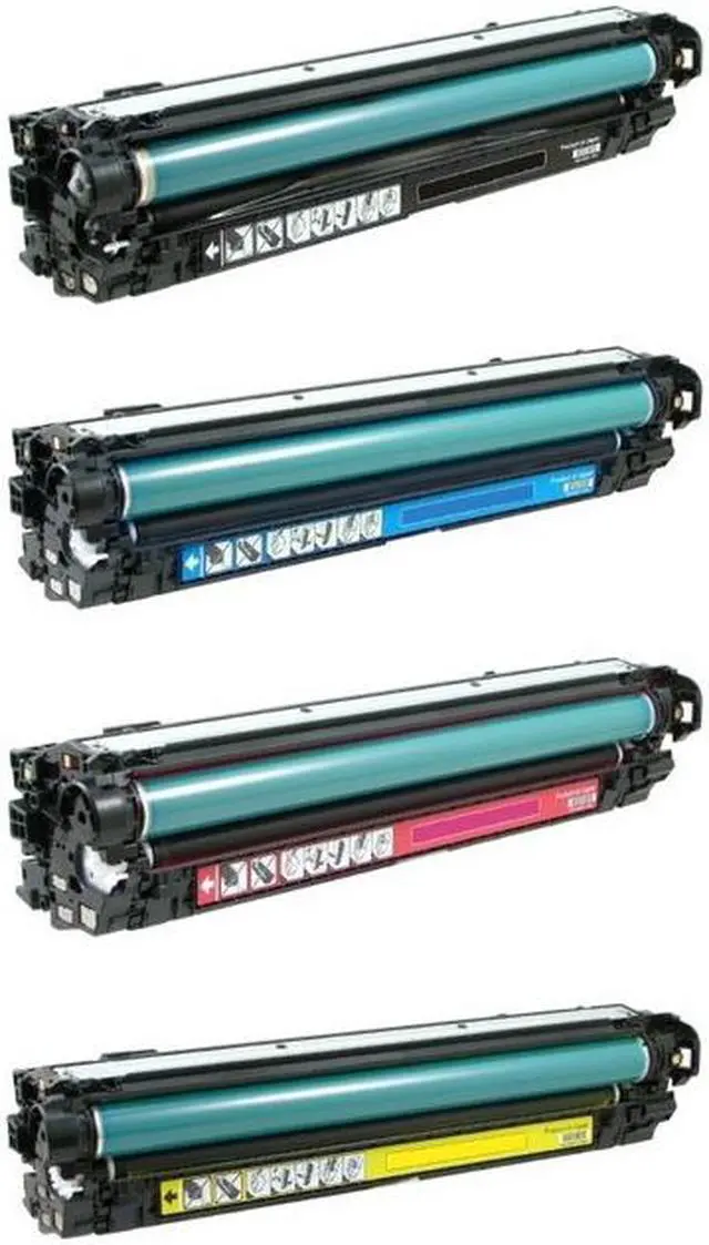 Alt view image 2 of 7 - SuppliesMAX Compatible Replacement for Canon LBP-9100CDN/LBP-9500CDN/LBP-9600CDN High Yield Toner Cartridge Combo Pack (BK/C/M/Y) (CRG-122H-COMBO)