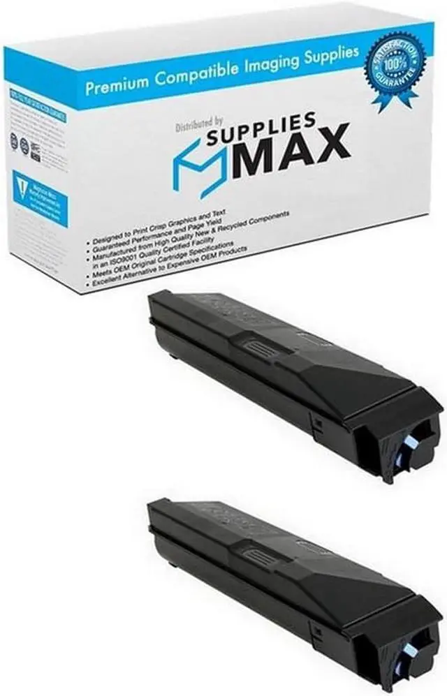 Main image of SuppliesMAX Compatible Replacement for Kyocera Mita TASKalfa 4550ci/TASKalfa 4551ci/TASKalfa 5550ci/TASKalfa 5551ci Black Toner Cartridge (2/PK-30000 Page Yield) (TK-8507K) (1T02LC0US0_2PK)