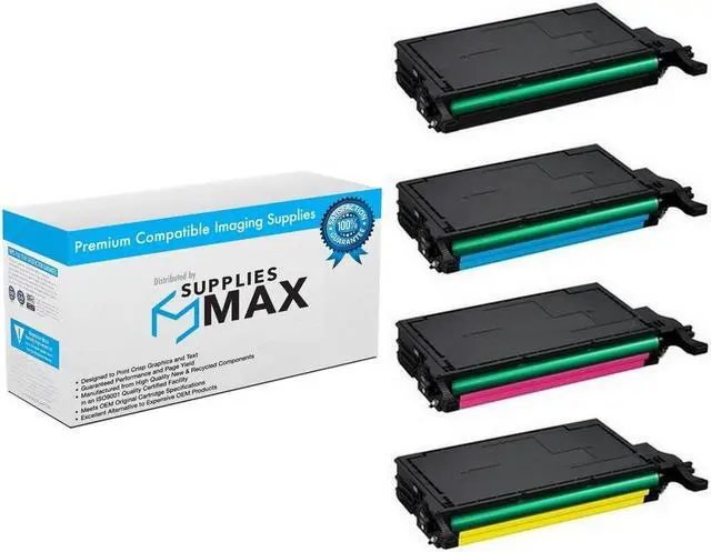 Main image of SuppliesMAX Compatible Replacement for Samsung CLP-770ND/CLP-775ND Toner Cartridge Combo Pack (BK/C/M/Y) (CLT-P609C)