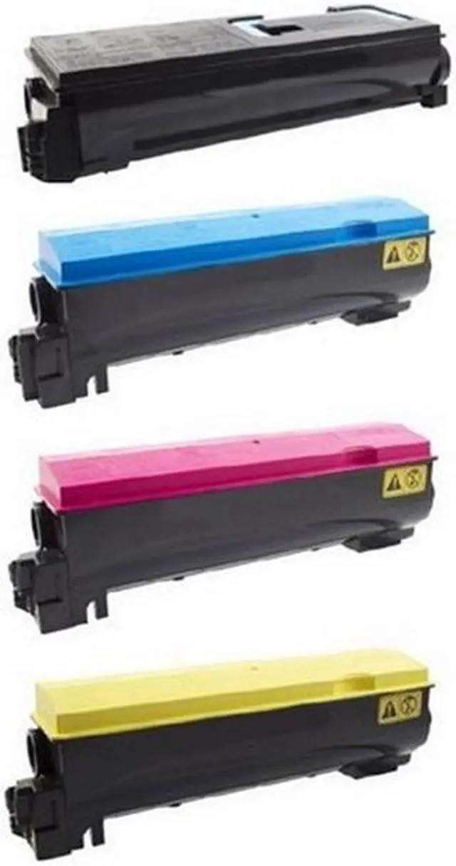 Alt view image 2 of 7 - SuppliesMAX Compatible Replacement for Kyocera Mita ECOSYS P7035CDN/FS-C5400DN Toner Cartridge Combo Pack (BK/C/M/Y) (TK-572MP)
