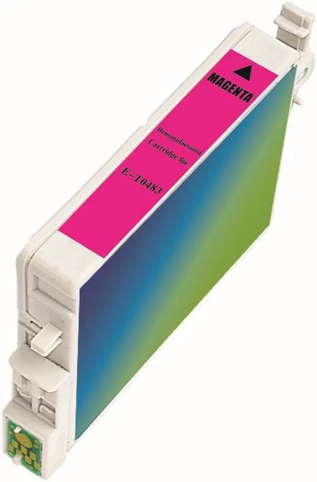 Alt view image 2 of 7 - SuppliesMAX Remanufactured Replacement for Stylus Photo R200/R220/R300M/R320/R340/RX-500/RX-600/RX-620/RX-640 Magenta Inkjet (430 Page Yield) (NO.48) (T048320)