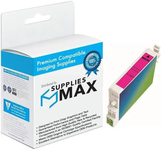 Main image of SuppliesMAX Remanufactured Replacement for Stylus Photo R200/R220/R300M/R320/R340/RX-500/RX-600/RX-620/RX-640 Magenta Inkjet (430 Page Yield) (NO.48) (T048320)