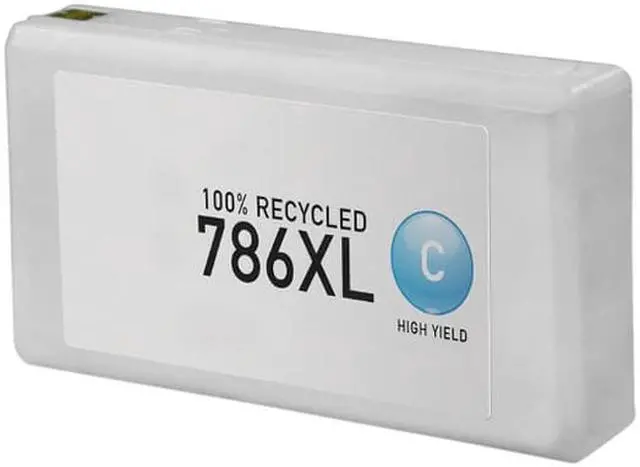 Alt view image 2 of 7 - SuppliesMAX Remanufactured Replacement for WorkForce Pro WF-4630DWF/WF-4640DTWF/WF-5110DW/WF-5190DW/WF-5620DWF/WF-5690DWF Cyan High Yield Inkjet (2000 Page Yield) (NO. 786XL) (T786XL220)