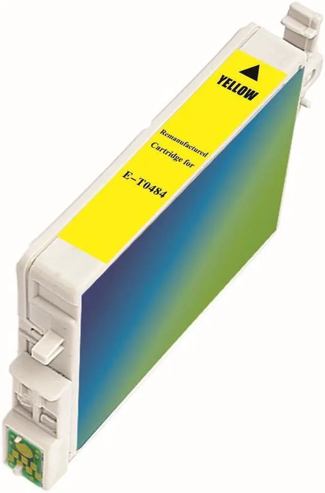 Alt view image 2 of 7 - SuppliesMAX Remanufactured Replacement for Stylus Photo R200/R220/R300M/R320/R340/RX-500/RX-600/RX-620/RX-640 Yellow Inkjet (430 Page Yield) (NO.48) (T048420)