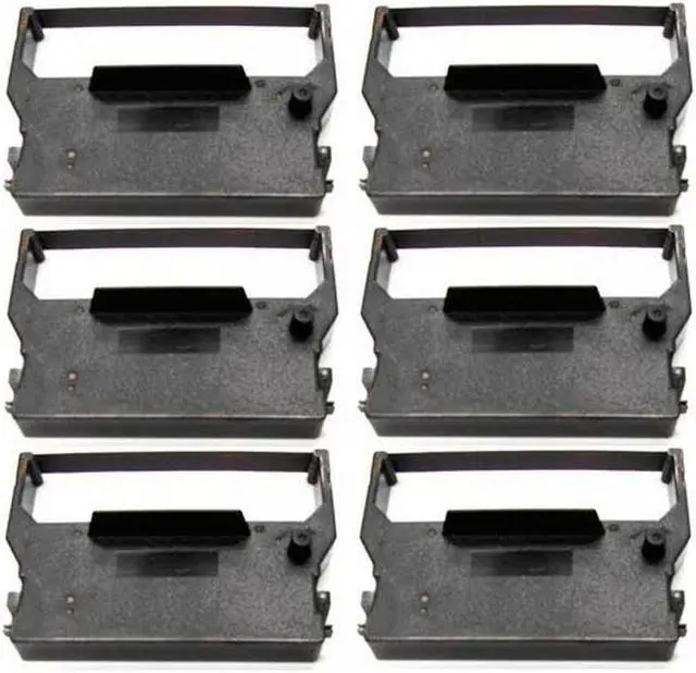 Alt view image 2 of 7 - SuppliesMAX Compatible Replacement for 210V/220/240/M220/M240 Black P.O.S. Printer Ribbons (6/PK) (62105B)