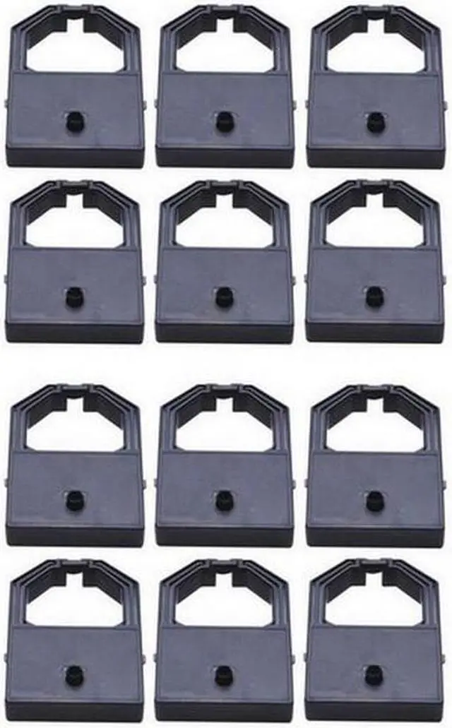 Alt view image 2 of 7 - SuppliesMAX Compatible Replacement for Panasonic KX-P1150/KX-P1170/KX-P1180KX-P1191/KX-P1695/KX-P2150 Black Printer Ribbons (12/PK) (C1940_12PK)