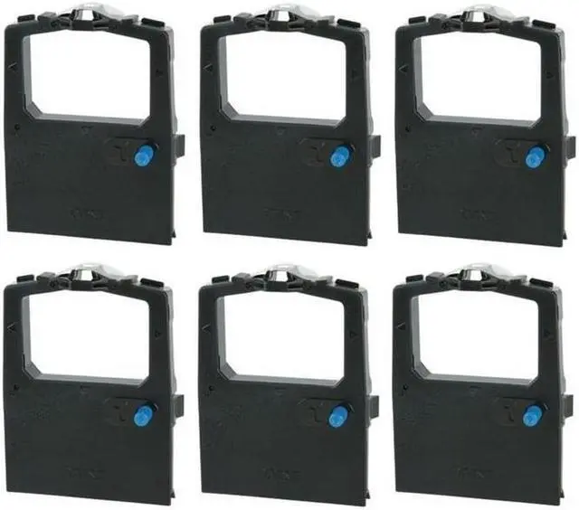 Alt view image 2 of 7 - SuppliesMAX Compatible Replacement for Okidata MICROLINE 172/180/182/183/184/186/192/193/194/195/280/320/321/390/3320/3321 Series Purple Printer Ribbons (6/PK) (OKA011050)