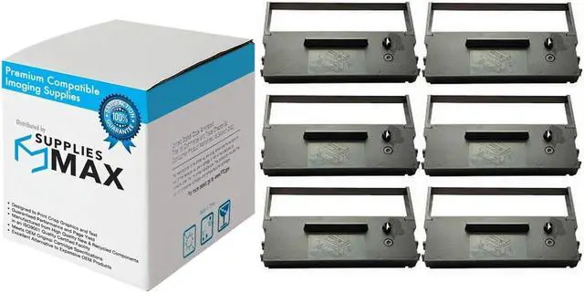 Main image of SuppliesMAX Compatible Replacement for Citizen DP-700/DP-730 Purple P.O.S. Printer Ribbons (6/PK) (C1308)