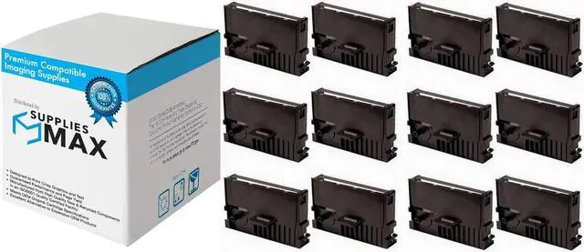 Main image of SuppliesMAX Compatible Replacement for TM-H6000/TM-H6000II/TM-H6000III/TM-H6000IV Endorsement Ptr Purple P.O.S. Printer Ribbons (12/PK) (EPN011530_12PK)