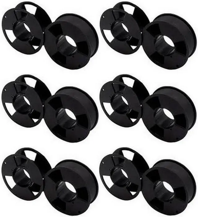 Alt view image 2 of 7 - SuppliesMAX Compatible Replacement for Decision 1Data 3751-11/6610/6612/6615/6800/6807/6811/6814/6910Q Black Printer Ribbons (6/PK) (360231-03)