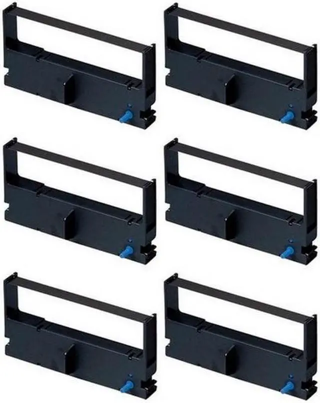 Alt view image 2 of 7 - SuppliesMAX Compatible Replacement for TEC FS-1450/FS-1650/MA-1450/MA-1650 Purple P.O.S. Printer Ribbons (6/PK) (011010)