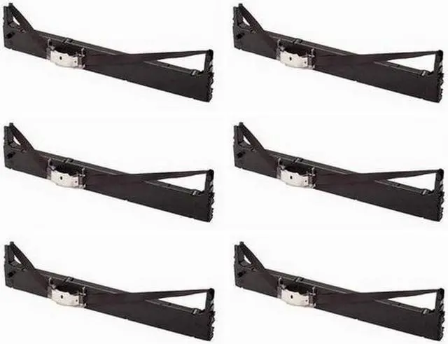 Alt view image 2 of 7 - SuppliesMAX Compatible Replacement for TallyGenicom T2030/T2240 Series Black Printer Ribbons (6/PK) (GCMC1325)