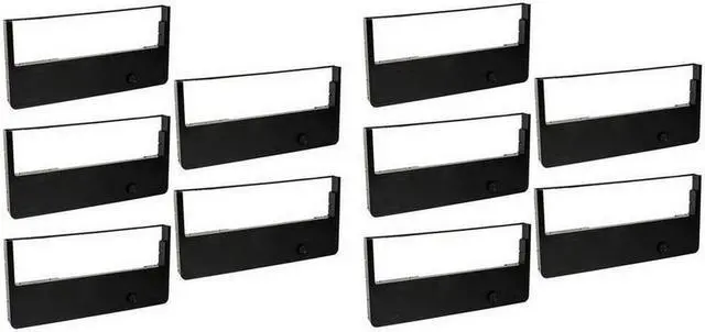 Alt view image 2 of 7 - SuppliesMAX Compatible Replacement for TallyGenicom T6212/T6215/T6218 Black Printer Ribbons (10/PK) (GCMC1323_10PK)