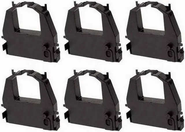 Alt view image 2 of 7 - SuppliesMAX Compatible Replacement for Fujitsu DL-3700/DL-3750/DL-3800/DL-3850/DL-7400/DL-9400 Black Printer Ribbons (6/DL-PK) (LA36R-KA)
