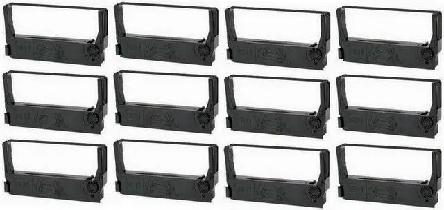 Alt view image 2 of 7 - SuppliesMAX Compatible Replacement for M250/M260/M265/M270/M280/TM-267/TM-270/TM-U260 Purple P.O.S. Printer Ribbons (12/PK) (EPN011200_12PK)