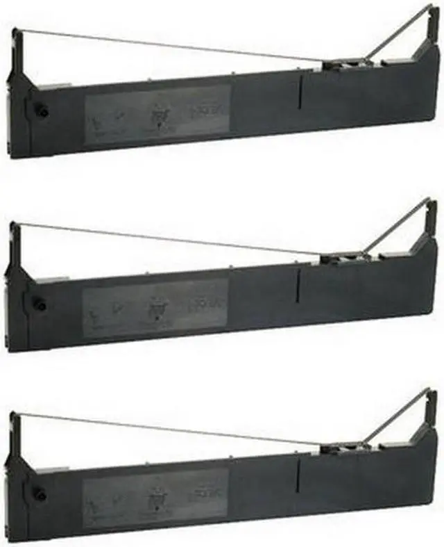 Alt view image 2 of 7 - SuppliesMAX Compatible Replacement for AMT Datasouth Accel 7350/Accel 7450 Black Printer Ribbons (6/PK-20 Million Character Yield) (85415_6PK)
