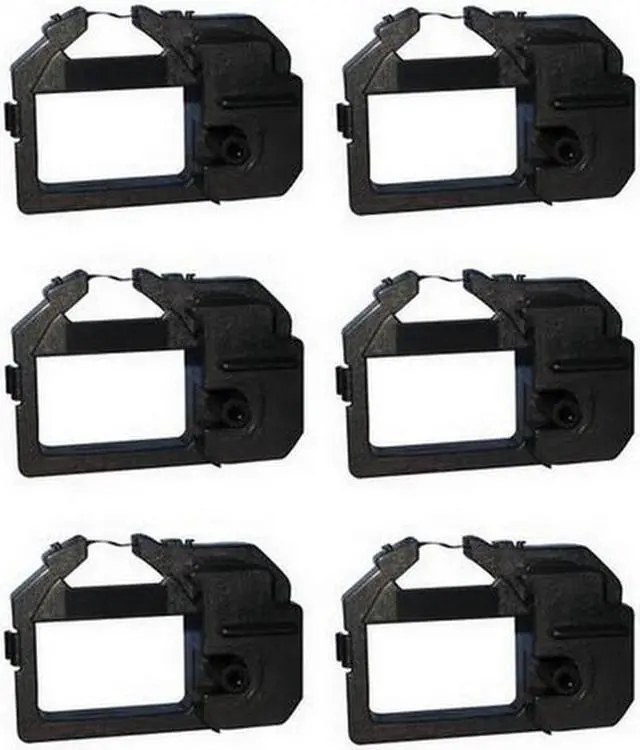 Alt view image 2 of 7 - SuppliesMAX Compatible Replacement for Brother Mini 80 Black Printer Ribbons (6/PK) (MINI80B)