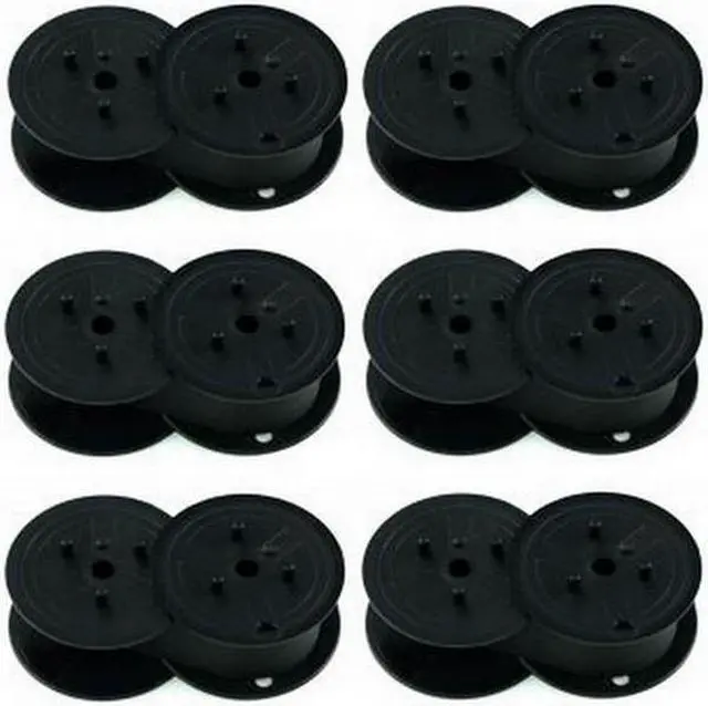 Alt view image 2 of 7 - SuppliesMAX Compatible Replacement for Victor 600/800/850/1240/1280/1430/1460/1500/1560 Black P.O.S. Printer Ribbons (6/PK) (68045B)