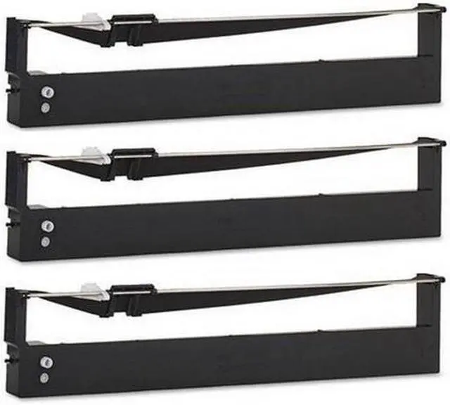 Alt view image 2 of 7 - SuppliesMAX Compatible Replacement for IBM 4247 Model V/X03/Z03/4249 Series Black Printer Ribbons (3/PK) (85850_3PK)