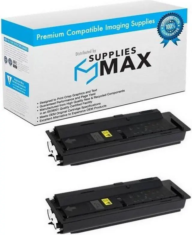 Main image of SuppliesMAX Compatible Replacement for Kyocera Mita FS-6025/6030/6525/6530/TASKalfa 255/305 Black Toner Cartridge (2/PK-15000 Page Yield) (TK-477) (TK-479_2PK)