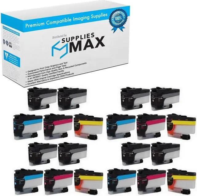 Main image of SuppliesMAX Compatible Replacement for Brother DCP-J1100DW/MFC-J805DW/MFC-J815DW/MFC-J995DW/MFC-J1300DW Super High Yield Inkjet Combo Pack (8-BK/4-C/M/Y) (LC-3033-8BK4CMY)