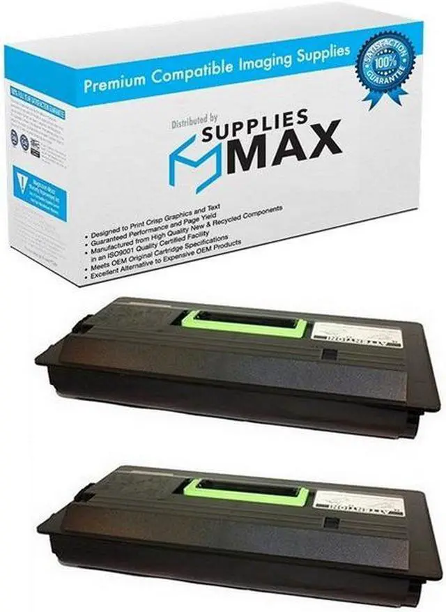 Main image of SuppliesMAX Compatible Replacement for Copystar CS-3035/CS-4035/RI-2530/RI-3530/RI-4030 Toner Cartridge (2/PK-40000 Page Yield) (370AB016_2PK)