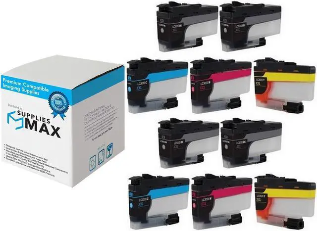 Main image of SuppliesMAX Compatible Replacement for Brother DCP-J1100DW/MFC-J805DW/MFC-J815DW/MFC-J995DW/MFC-J1300DW Super High Yield Inkjet Combo Pack (4-BK/2-C/M/Y) (LC-3033-4BK2CMY)
