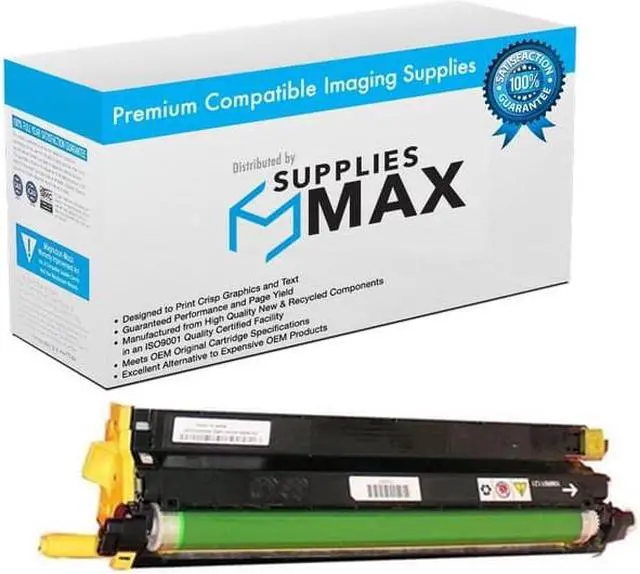 Main image of SuppliesMAX Replacement for Phaser 6600/VersaLink C400/C405/WorkCentre 6605/6655 Series Yellow Drum Unit (60000 Page Yield) (108R01121Y)
