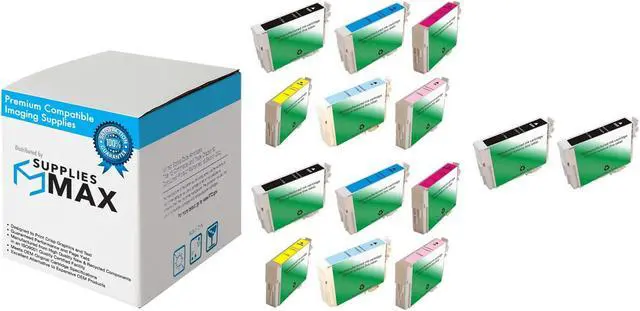 Main image of SuppliesMAX Remanufactured Replacement for Artisan 700/ 710/ 725/ 730/ 800/ 810/ 835/ 837 Inkjet Combo Pack (4-BK/2-C/M/Y/LC/LM) (NO. 98) (T098120-4B2CS)