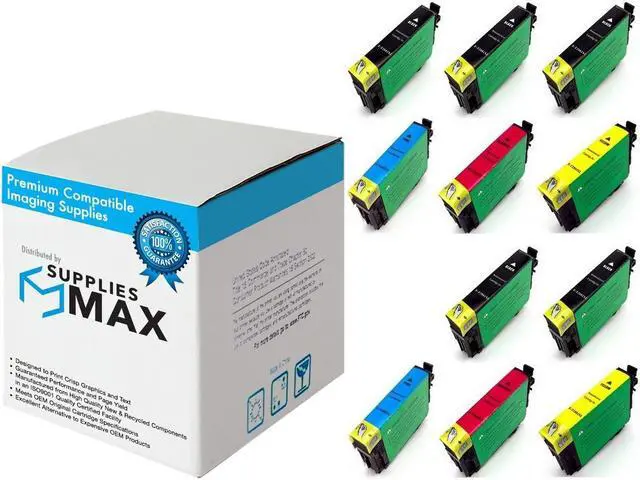 Main image of SuppliesMAX Remanufactured Replacement for Expression Home XP-330/XP-340/XP-430/XP-434/XP-440/XP-446 High Yield Inkjet Combo Pack (5-BK/2-C/M/Y) (NO. 288XL) (T288XL-5B2CS)