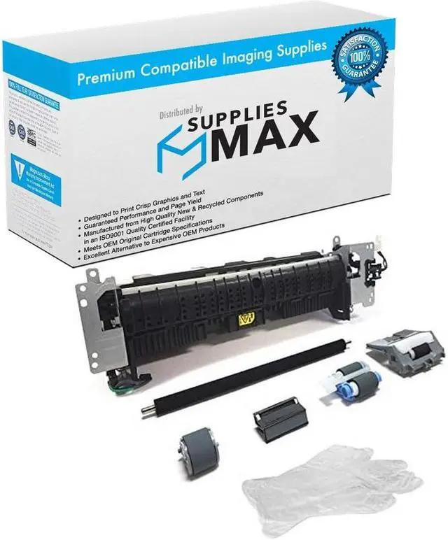 Main image of SuppliesMAX Compatible Replacement for HP LaserJet Enterprise M501/M506/M507/M527/M528MFP 110V Maintenance Kit (RM2-2585-MK)