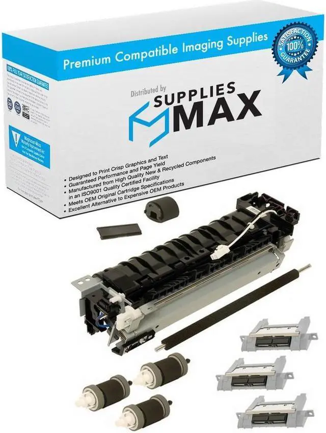 Main image of SuppliesMAX Compatible Replacement for HP Laser Jet Enterprise P3010/P3015/P3016 110V Maintenance Kit (100000 Page Yield) (CE525-67901)