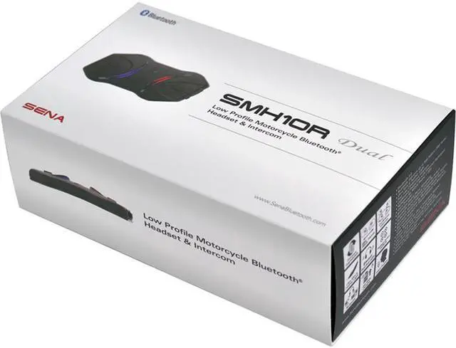 Main image of Sena - SMH10RD-01 - Smh10R Low Profile Bluetooth Headset & Intercom Dual Pack