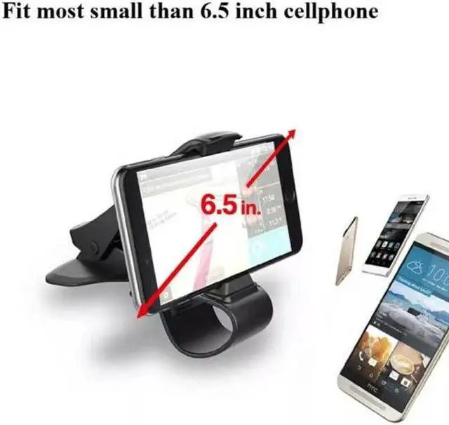 Alt view image 3 of 6 - Universal Car Dashboard Mount Holder Stand Clamp Cradle Clip for Cell Phone GPS