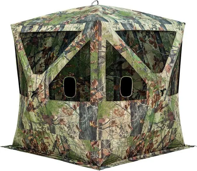 Main image of Big Cat 350 3 Person Pop-Up Hunting Blind Tent, Backwoods Camo