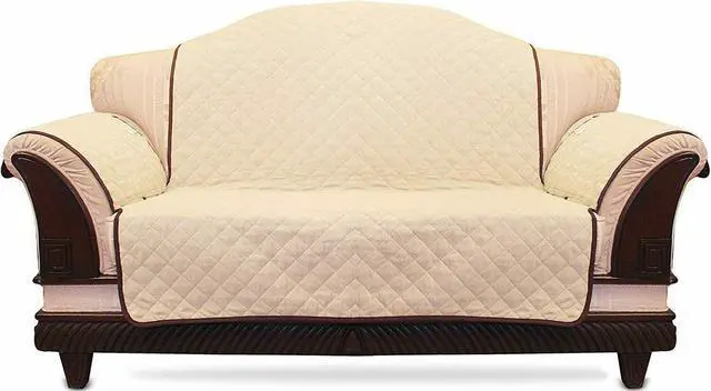 Main image of Reversible Sofa Cover Sofa Slipcover Stylish Furniture Protector