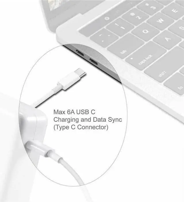 Alt view image 3 of 3 - 87W 96W USB C Cable Original Charger Genuine Power Adapter MacBook Pro 13 15 16"