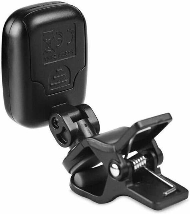 Alt view image 5 of 5 - Clip-On LCD Digital Tuner for Guitar, Bass, Violin, Ukulele, Chromc AT-01A US