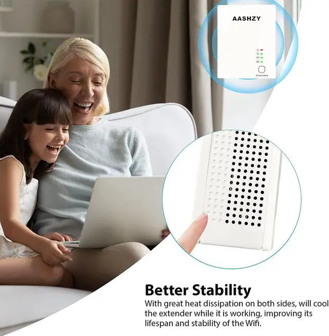 Alt view image 3 of 6 - Wifi Extender Wifi Booster Repeater Wifi Range Extender Wireless Network Router