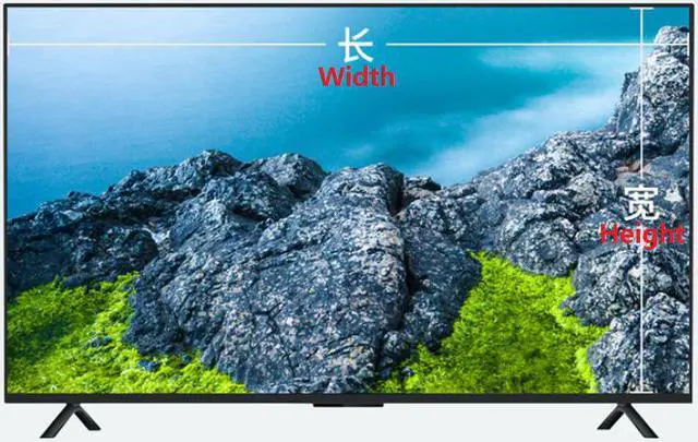 Alt view image 3 of 6 - Deyowo Anti Blue Light Screen Filter and Radiation Protector for 46 Inches Widescreen LCD LED Display TV, Blocks Excessive Harmful Blue Light, Reduce Eye Fatigue and Eye Strain