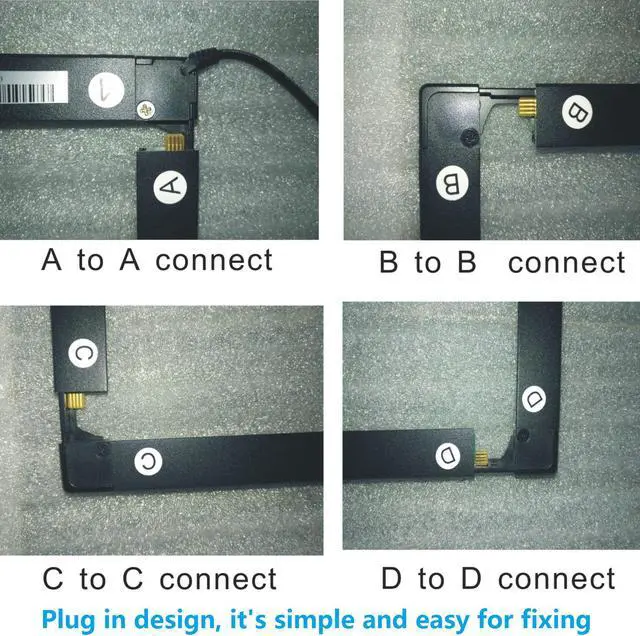 Alt view image 3 of 7 - 75 inch 10 Points Infrared Touch Screen Overlay, Multipoint IR touch Frame , USB Free Driver, Easy Fix and Install, for Digital Signage Whiteboard Kiosks Interactive Application