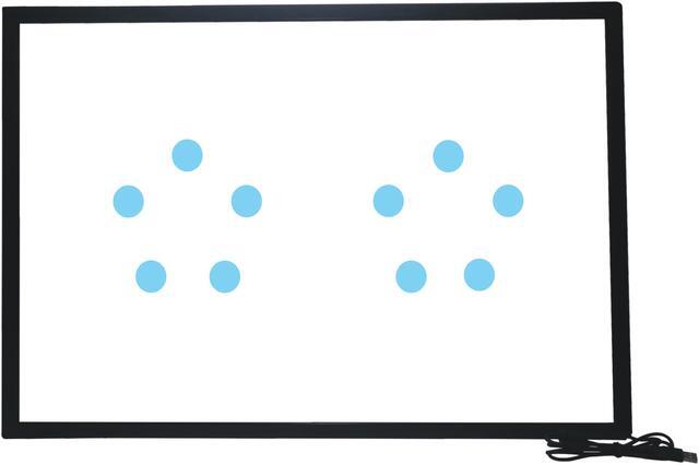 Alt view image 5 of 7 - 48 Inch 10 Points Infrared IR Multi Touch Screen Overlay Frame Panel USB Free Driver