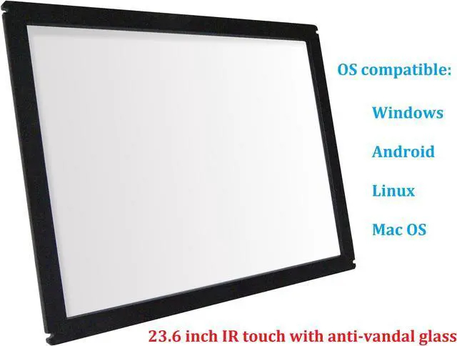 Main image of 23.6 Inch Multi Points IR Touch Screen Infrared Touch Panels Overlay USB Free Driver HID Compatible