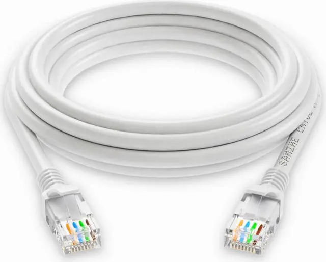 Alt view image 4 of 5 - 60FT CAT5 Cat5e Ethernet Patch Cable RJ45 Network Wire PC Router PoE Switch Cord