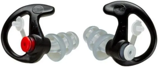 Alt view image 5 of 17 - SureFire EP4-BK-SPR Small Black Sonic Defenders Plus Hearing Protector